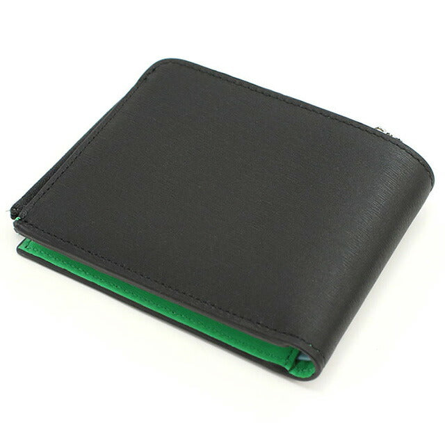 ポール・スミス 二折財布小銭入付き メンズ ブランド Paul Smith レザー M1A7970 ブラック 財布 PAUM1A7970011
