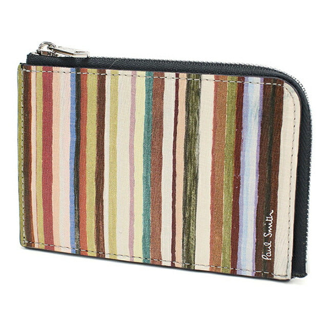 ポール・スミス コインケース コンパクト メンズ ブランド Paul Smith フラグメントケース レザー M1A8020 マルチカラー PAUM1A8020031