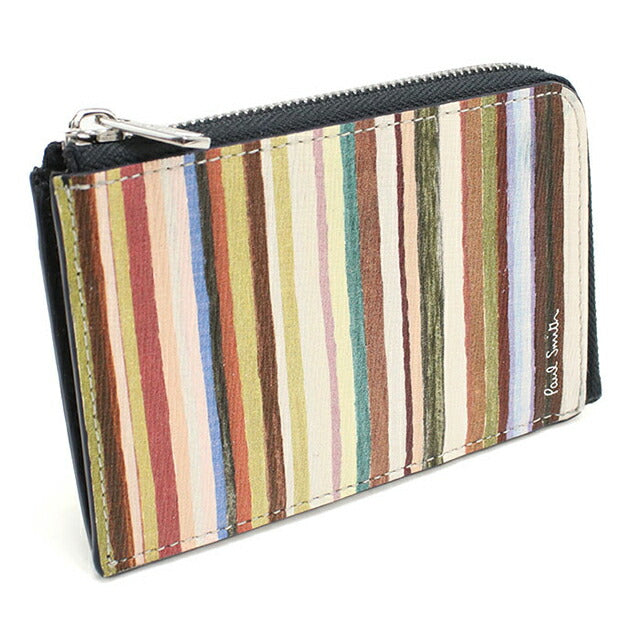 ポール・スミス コインケース コンパクト メンズ ブランド Paul Smith フラグメントケース レザー M1A8020 マルチカラー PAUM1A8020031