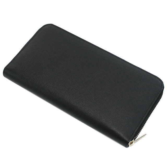 ポール・スミス 長財布ラウンドファスナー メンズ ブランド レザー イタリア W1A4609X BLACK ブラック 財布 PAUW1A4609X011