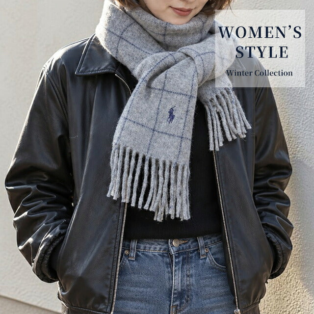 2026 最新 Polo Ralph Lauren 围巾披肩男式女式 POLO RALPH LAUREN 双面徽标格纹平纹意大利制造 PC0743 型号可供选择 PC0743