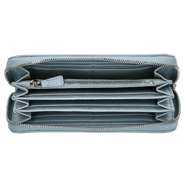 ジャンニ・キアリーニ 長財布 レディース ブランド GIANNI CHIARINI PF 5042 GRN ライトブルー PF5042GRN-ARTIC