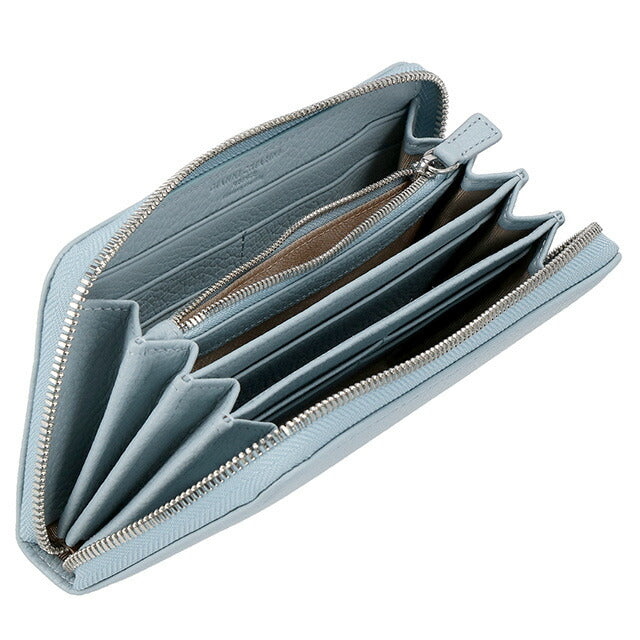 ジャンニ・キアリーニ 長財布 レディース ブランド GIANNI CHIARINI PF 5042 GRN ライトブルー PF5042GRN-ARTIC