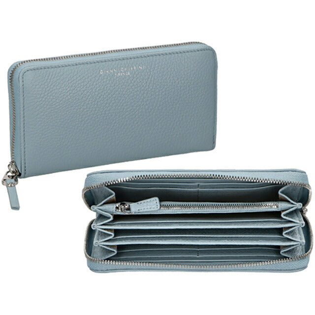 ジャンニキアリーニ 長財布 レディース ブランド GIANNI CHIARINI PF 5042 GRN ライトブルー PF5042GRN-ARTIC
