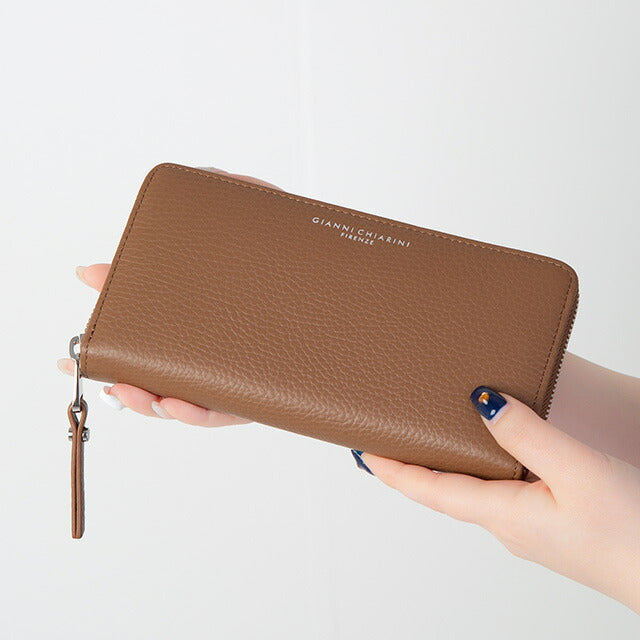 ジャンニ・キアリーニ 長財布 レディース ブランド GIANNI CHIARINI PF 5042 GRN ブラウン PF5042GRN-CASTO