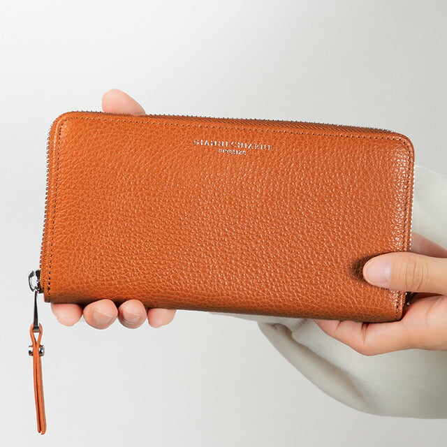 ジャンニ・キアリーニ 長財布 メンズ ブランド GIANNI CHIARINI PF 5042 GRN オレンジ PF5042GRN-GINGE