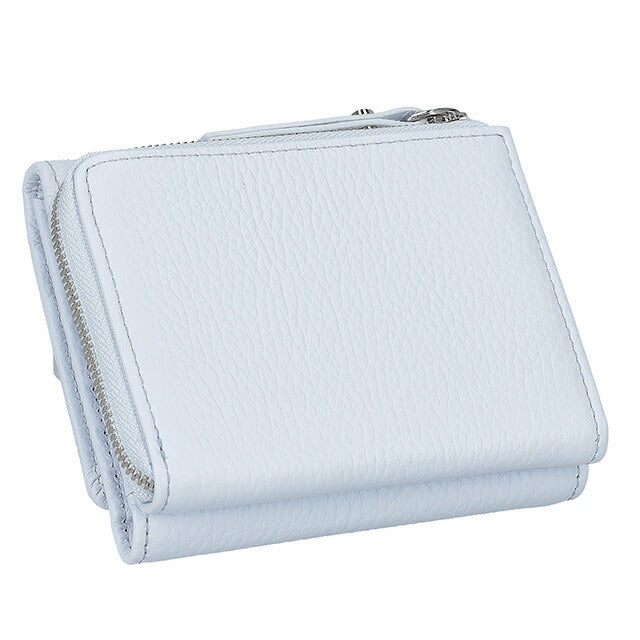 ジャンニ・キアリーニ 三つ折り財布 レディース ブランド GIANNI CHIARINI PF 5080 GRN ライトブルー PF5080GRN-ANCWA