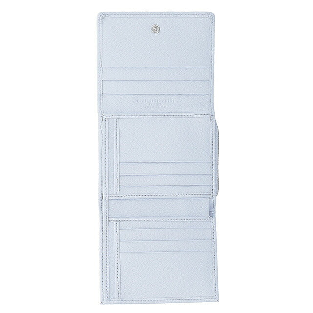 ジャンニ・キアリーニ 三つ折り財布 レディース ブランド GIANNI CHIARINI PF 5080 GRN ライトブルー PF5080GRN-ANCWA