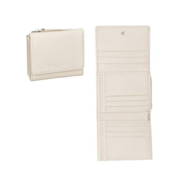 ジャンニ・キアリーニ 三つ折り財布 レディース ブランド GIANNI CHIARINI PF 5080 GRN ホワイト PF5080GRN-MARBL