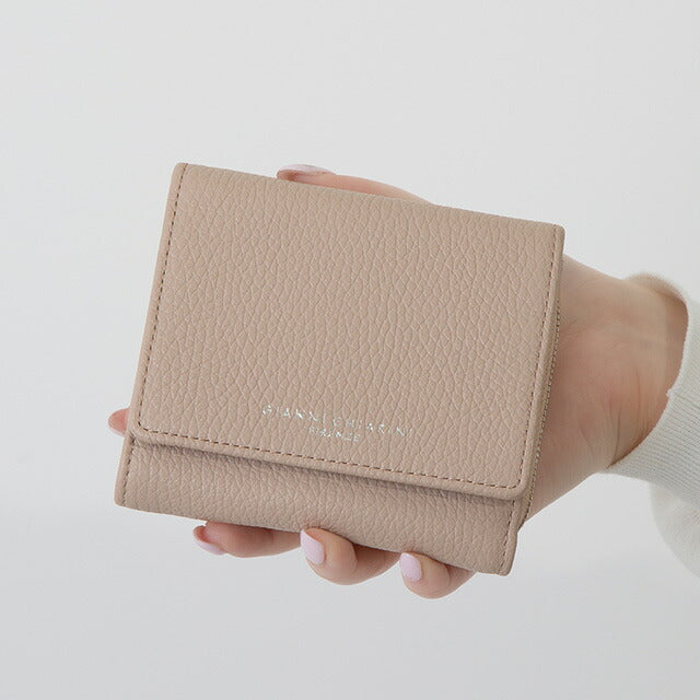 ジャンニ・キアリーニ 三つ折り財布 レディース ブランド GIANNI CHIARINI PF 5080 GRN ベージュ PF5080GRN-PHARD