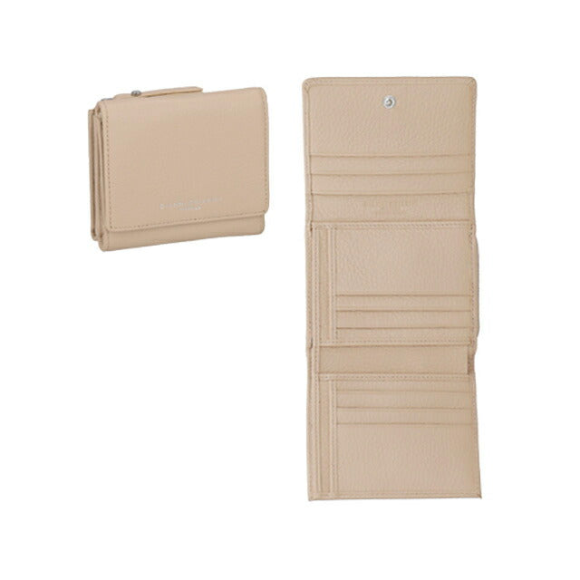 ジャンニ・キアリーニ 三つ折り財布 レディース ブランド GIANNI CHIARINI PF 5080 GRN ベージュ PF5080GRN-PHARD