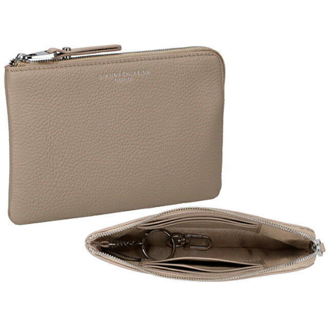 ジャンニ・キアリーニ コインケース レディース ブランド GIANNI CHIARINI PF 8230 GRN ベージュ PF8230GRN-SATIN