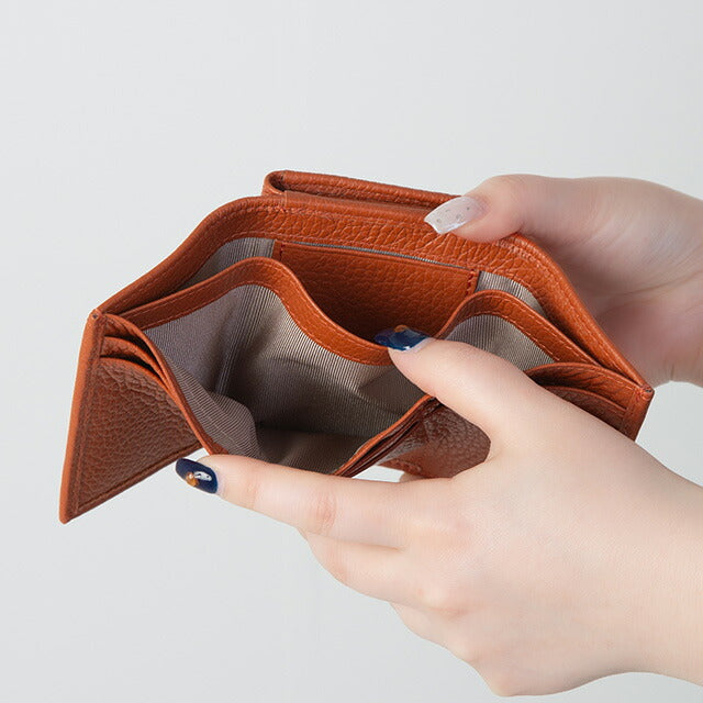 ジャンニ・キアリーニ 三つ折り財布 レディース ブランド GIANNI CHIARINI PF W5065 GRN ブラウン PFW5065GRN-TIGER