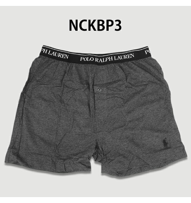 Polo Ralph Lauren 短裤 男士品牌 S M L 3 件套一件式内裤 内裤 红色 黑色 可选型号 POLO-KNIT-BOXER