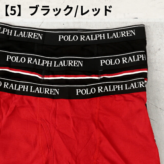 ポロ ラルフ ローレン ボクサーパンツ 3枚セット メンズ ブランド S M L 2タイプ ワンポイント 下着 アンダーウェア 選べるモデル POLO-TRUNKS