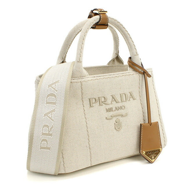 プラダ トートバッグ レディース ブランド PRADA 1BA038 ベージュ バッグ PRA1BA038011