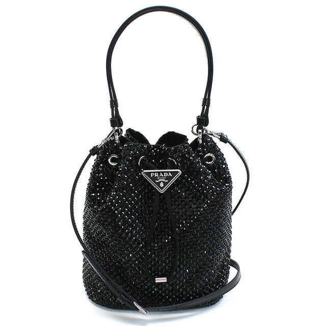 プラダ ハンドバッグ レディース ブランド PRADA 1BE067 ブラック バッグ PRA1BE067011