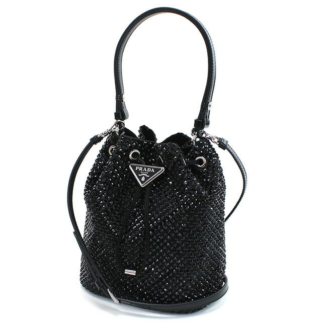 プラダ ハンドバッグ レディース ブランド PRADA 1BE067 ブラック バッグ PRA1BE067011