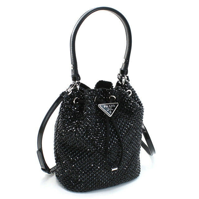 プラダ ハンドバッグ レディース ブランド PRADA 1BE067 ブラック バッグ PRA1BE067011