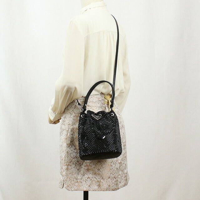 プラダ ハンドバッグ レディース ブランド PRADA 1BE067 ブラック バッグ PRA1BE067011