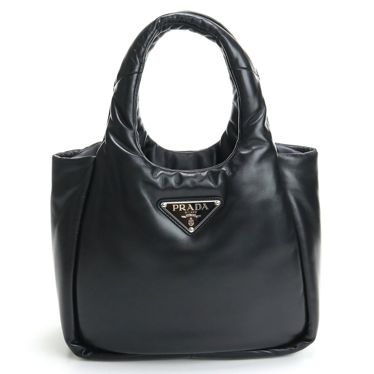 プラダ ハンドバッグ レディース NAPPA SOFT レザー イタリア 1BG412 NERO ブラック バッグ PRA1BG412011
