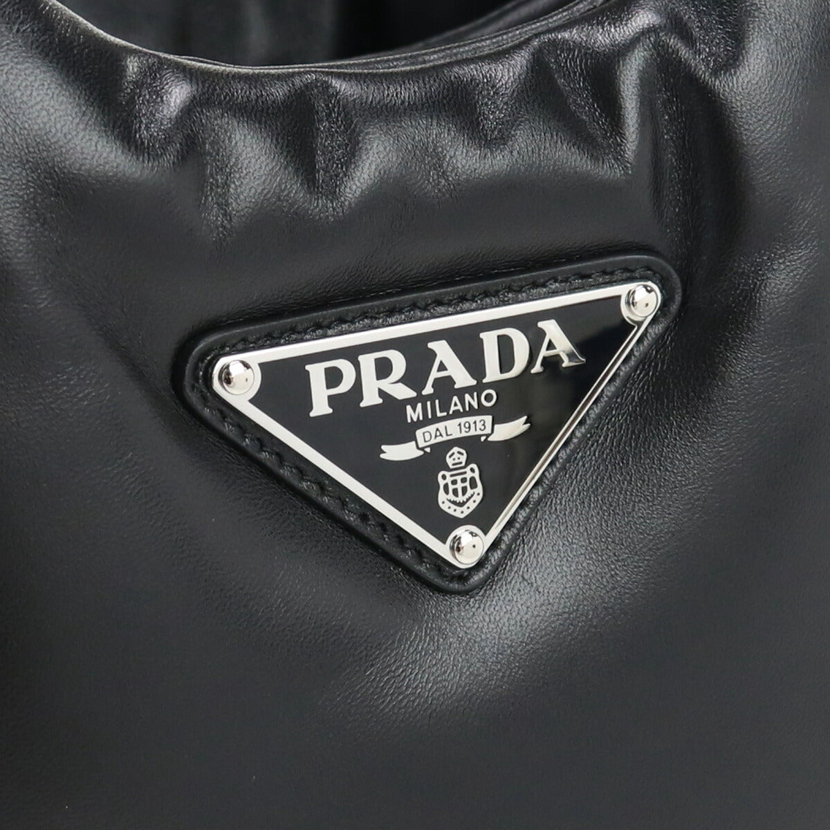 プラダ ハンドバッグ レディース NAPPA SOFT レザー イタリア 1BG412 NERO ブラック バッグ PRA1BG412011