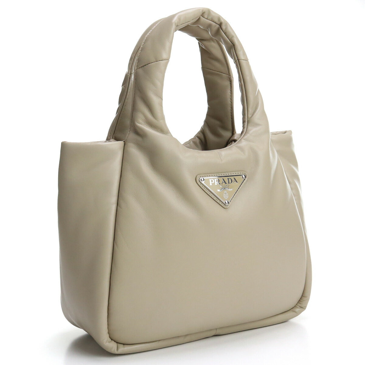 プラダ ハンドバッグ レディース NAPPA SOFT レザー イタリア 1BG412 DESERTO ベージュ系 バッグ PRA1BG412021