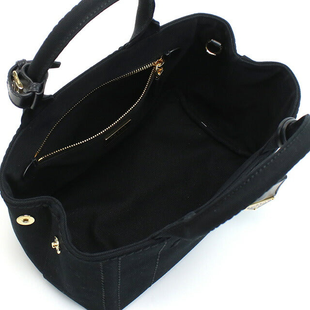 プラダ トートバッグ レディース ブランド PRADA CANAPA RICAMO キャンバス イタリア 1BG464 NERO ブラック バッグ PRA1BG464011