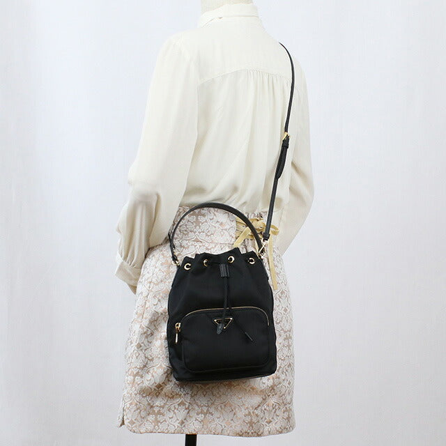 プラダ ハンドバッグ レディース ブランド PRADA イタリア 1BH038 NERO ブラック バッグ PRA1BH038041
