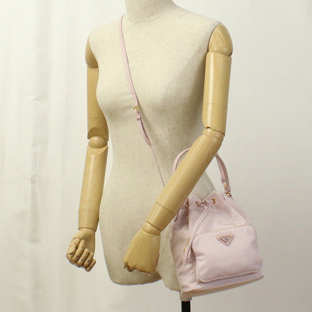プラダ ハンドバッグ レディース ブランド PRADA 1BH038 ピンク バッグ PRA1BH038071