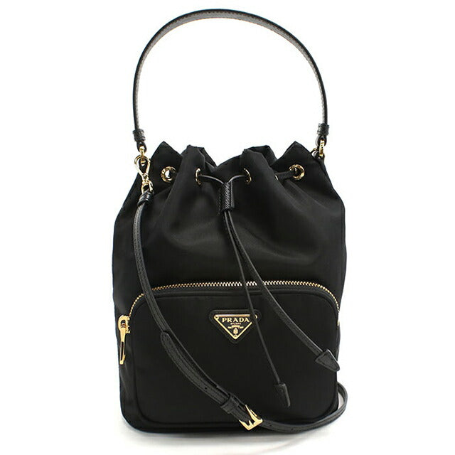 プラダ ハンドバッグ レディース ブランド PRADA VELA 2WAY 1BH038 ブラック PRA1BH038081
