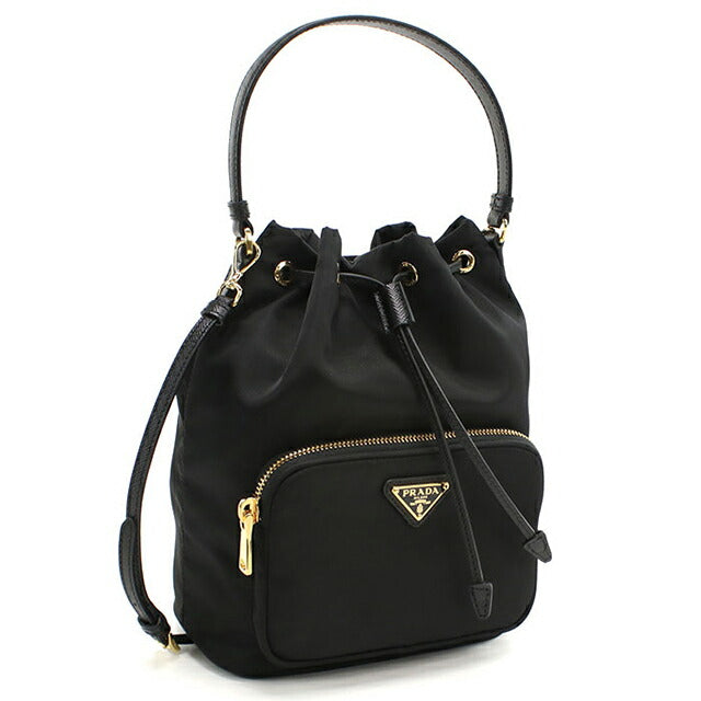 プラダ ハンドバッグ レディース ブランド PRADA VELA 2WAY 1BH038 ブラック PRA1BH038081