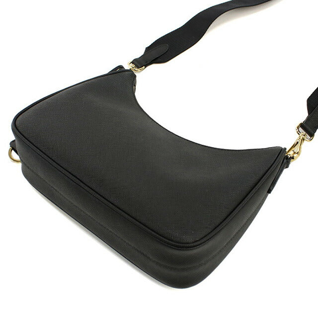 プラダ 斜め掛け ショルダーバッグ レディース ブランド PRADA レザー イタリア 1BH204 NERO ブラック バッグ PRA1BH204021