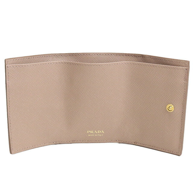 プラダ 三つ折り財布 レディース ブランド PRADA イタリア 1MH021 CIPRIA ベージュ系 財布 PRA1MH021041