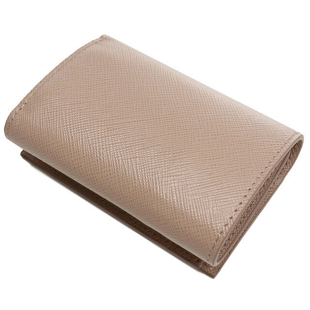 プラダ 三つ折り財布 レディース ブランド PRADA イタリア 1MH021 CIPRIA ベージュ系 財布 PRA1MH021041