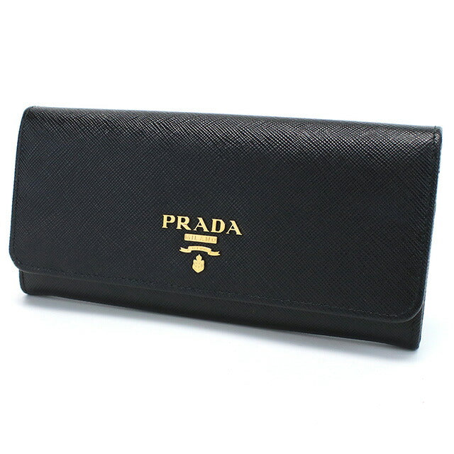 プラダ 長財布ニ折小銭入付き レディース ブランド PRADA 1MH132 NERO 財布 PRA1MH132011