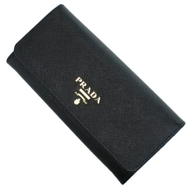 プラダ 長財布ニ折小銭入付き レディース ブランド PRADA 1MH132 NERO 財布 PRA1MH132011