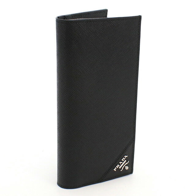 プラダ 長財布ニ折小銭入付き メンズ ブランド PRADA イタリア 2MV836 NERO ブラック 財布 PRA2MV83601