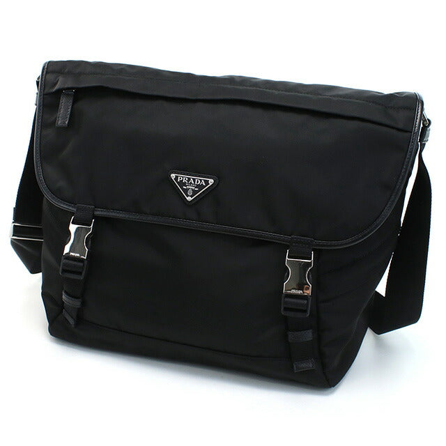 プラダ 斜め掛けショルダーバッグ メンズ ブランド TESSUTO ナイロン イタリア 2VD052 NERO ブラック バッグ PRA2VD052011