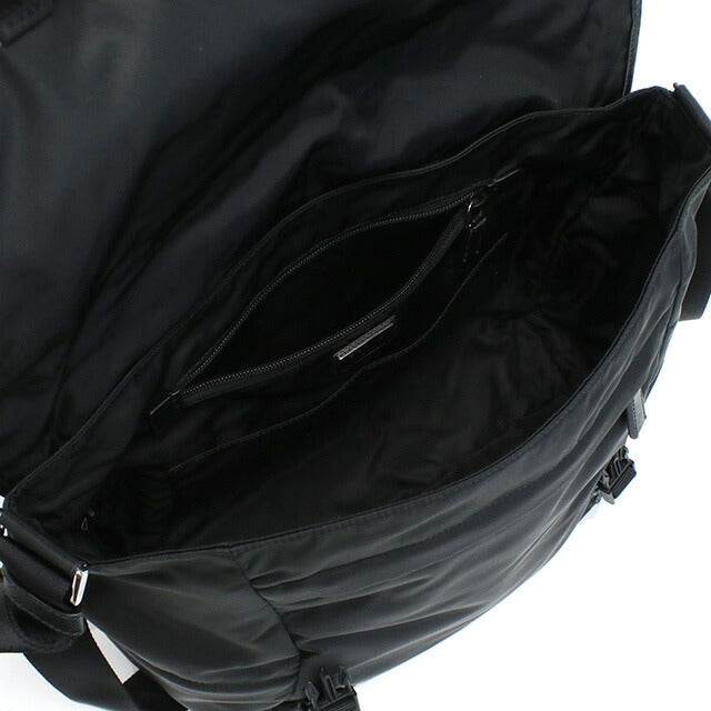 プラダ 斜め掛けショルダーバッグ メンズ ブランド TESSUTO ナイロン イタリア 2VD052 NERO ブラック バッグ PRA2VD052011