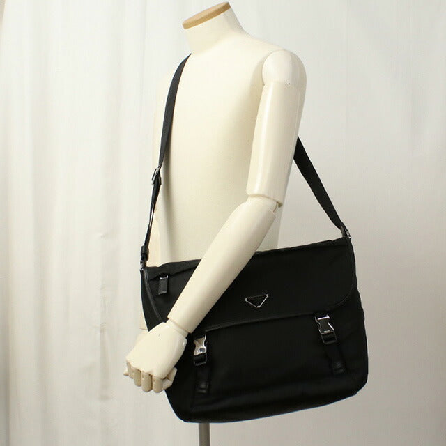 プラダ 斜め掛け ショルダーバッグ メンズ ブランド PRADA 2VD052 ブラック バッグ PRA2VD052021