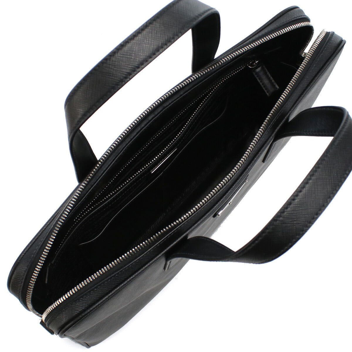 プラダ ブリーフケース メンズ SAFFIANO TRAVEL レザー イタリア 2VE368 NERO ブラック バッグ PRA2VE368031