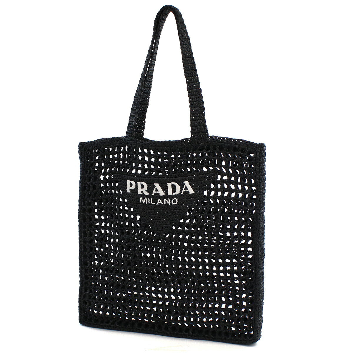 プラダ カゴバッグ メンズ RAFIA ラフィア イタリア 2VG105 NERO ブラック バッグ PRA2VG105011