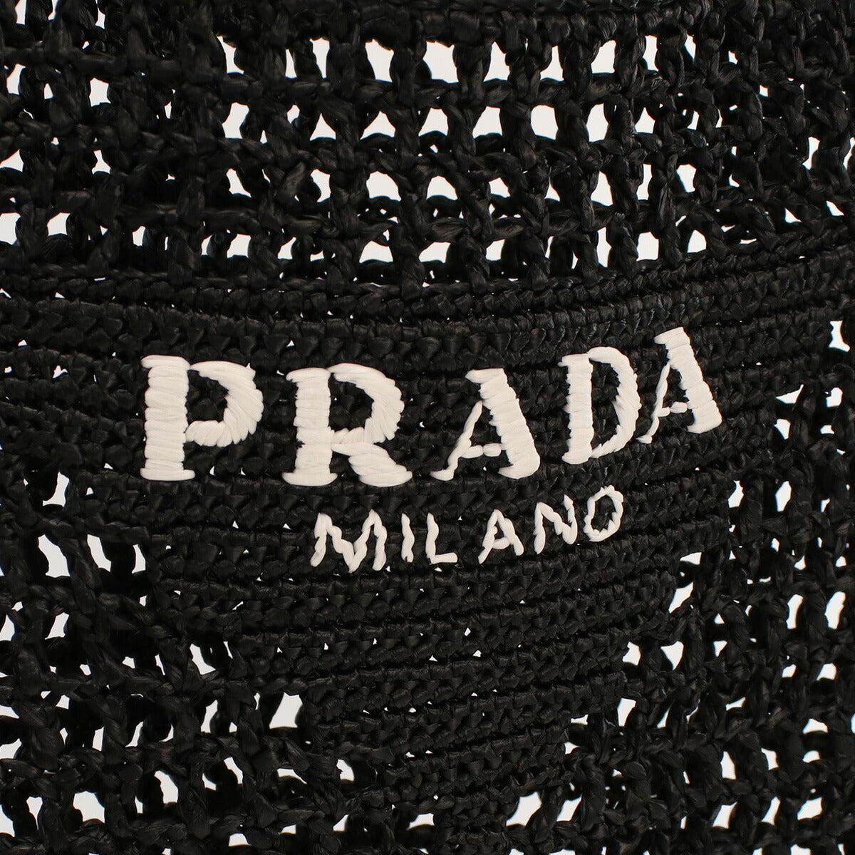 プラダ カゴバッグ メンズ RAFIA ラフィア イタリア 2VG105 NERO ブラック バッグ PRA2VG105011