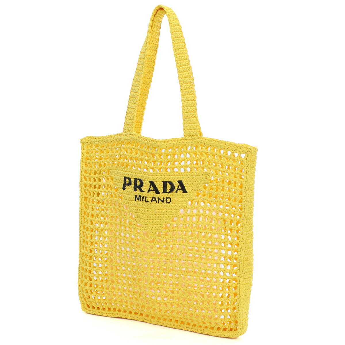 プラダ カゴバッグ メンズ RAFIA ラフィア イタリア 2VG105 GIALLO イエロー系 バッグ PRA2VG105021