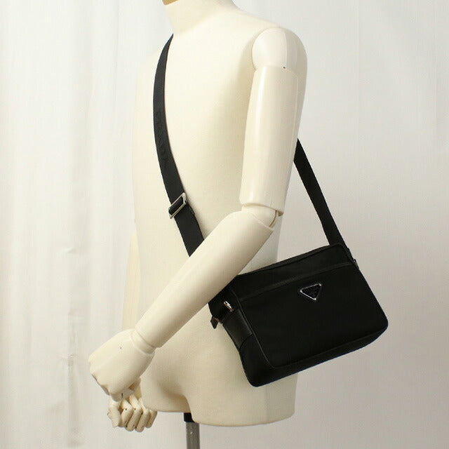 プラダ 斜め掛け ショルダーバッグ メンズ ブランド PRADA 2VH048 ブラック バッグ PRA2VH048041