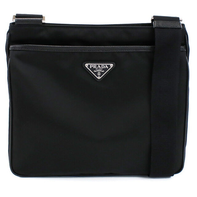 プラダ 斜め掛け ショルダーバッグ メンズ ブランド PRADA ルーマニア 2VH118 NERO ブラック バッグ PRA2VH118011