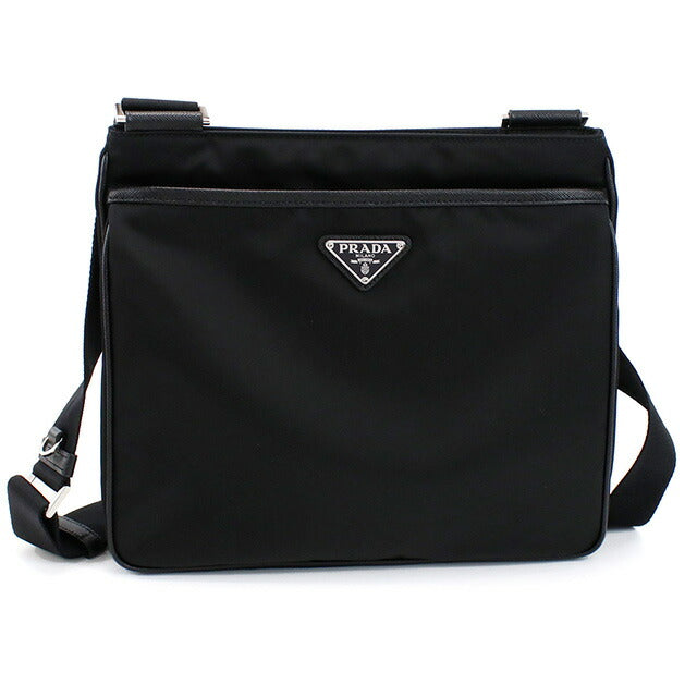 プラダ 斜め掛け ショルダーバッグ メンズ ブランド PRADA ルーマニア 2VH118 NERO ブラック バッグ PRA2VH118011