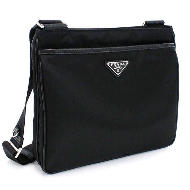 プラダ 斜め掛け ショルダーバッグ メンズ ブランド PRADA ルーマニア 2VH118 NERO ブラック バッグ PRA2VH118011