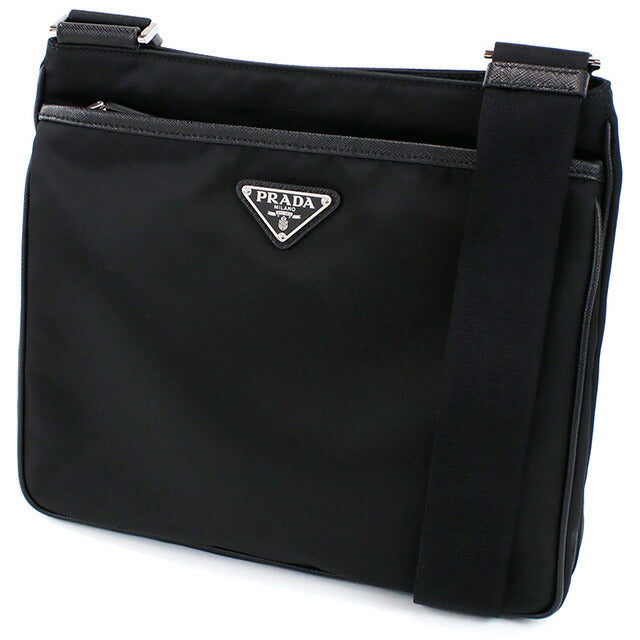 プラダ 斜め掛け ショルダーバッグ メンズ ブランド PRADA ルーマニア 2VH118 NERO ブラック バッグ PRA2VH118011